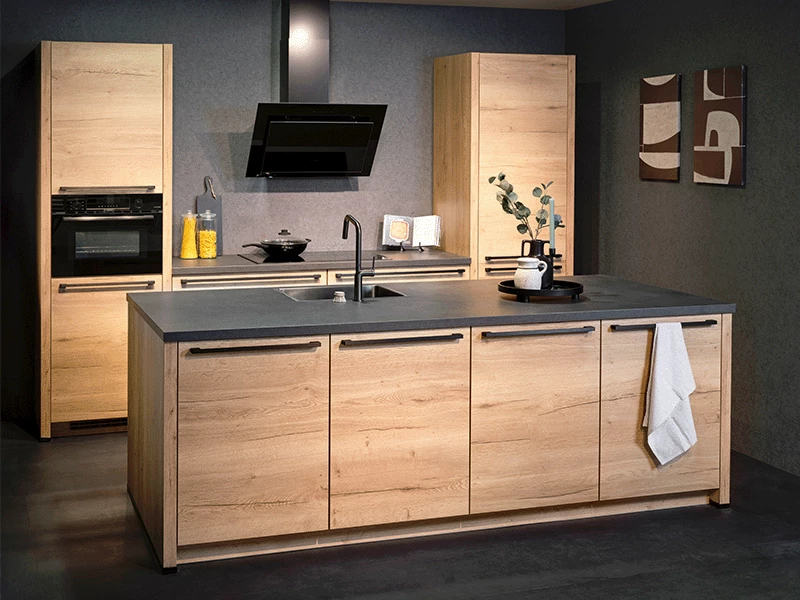 Landelijke eiken keukens