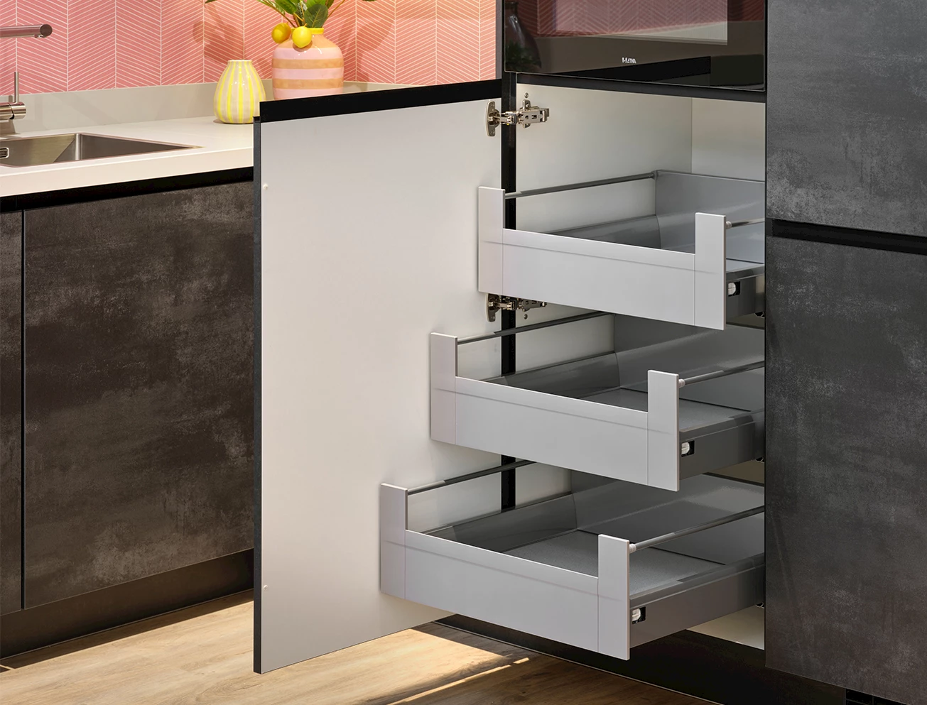 Keukenkastjes afnemen