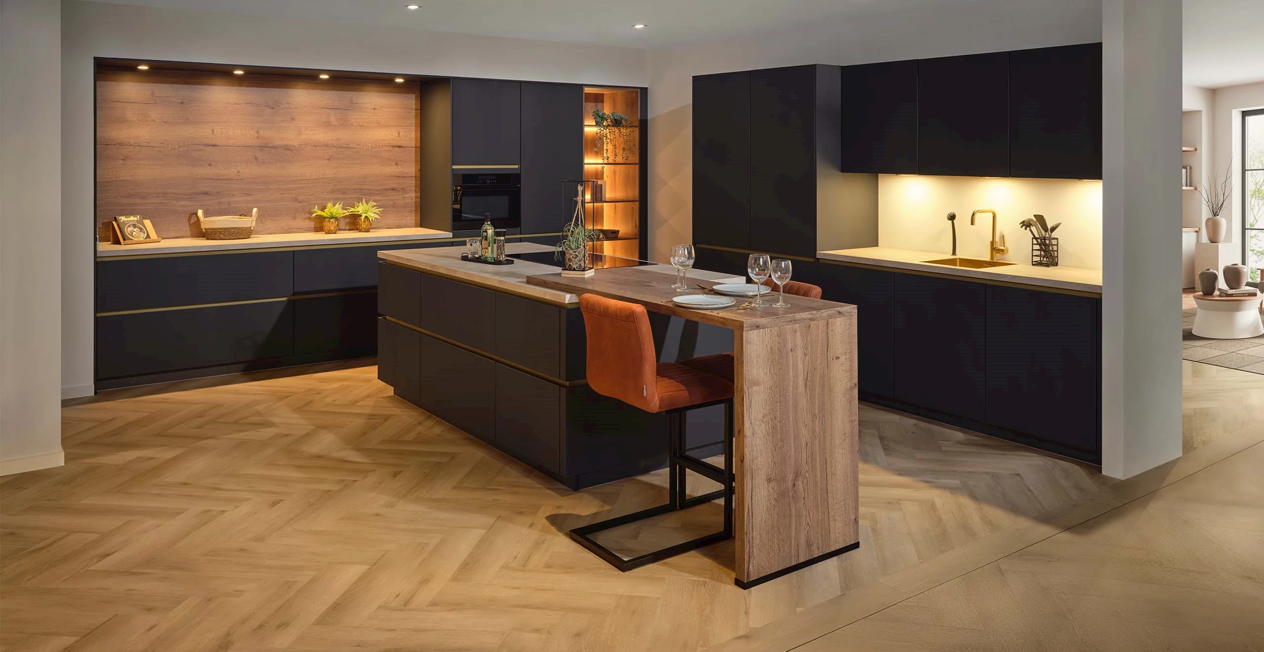 Keukenbar T-keuken (1)