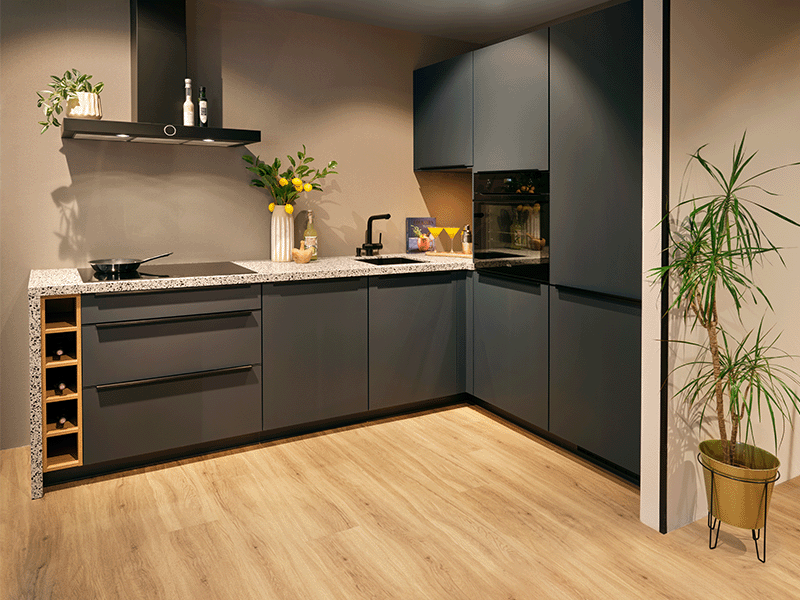 Kleine landelijke keukens