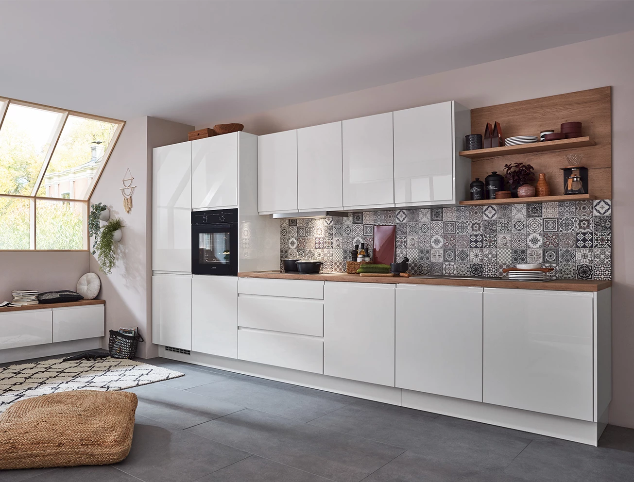 Rechte keuken van 6 meter