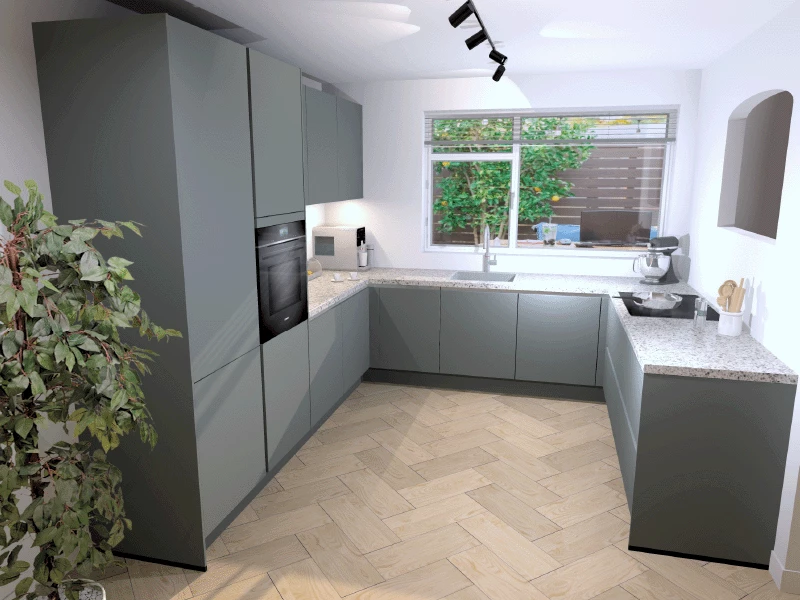 3D-keukenontwerp