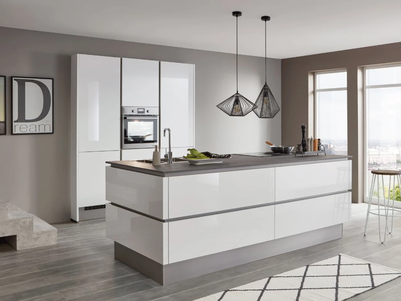 element lood Terug kijken Onze complete keuken Glossy White kopen? | Kitchen4All