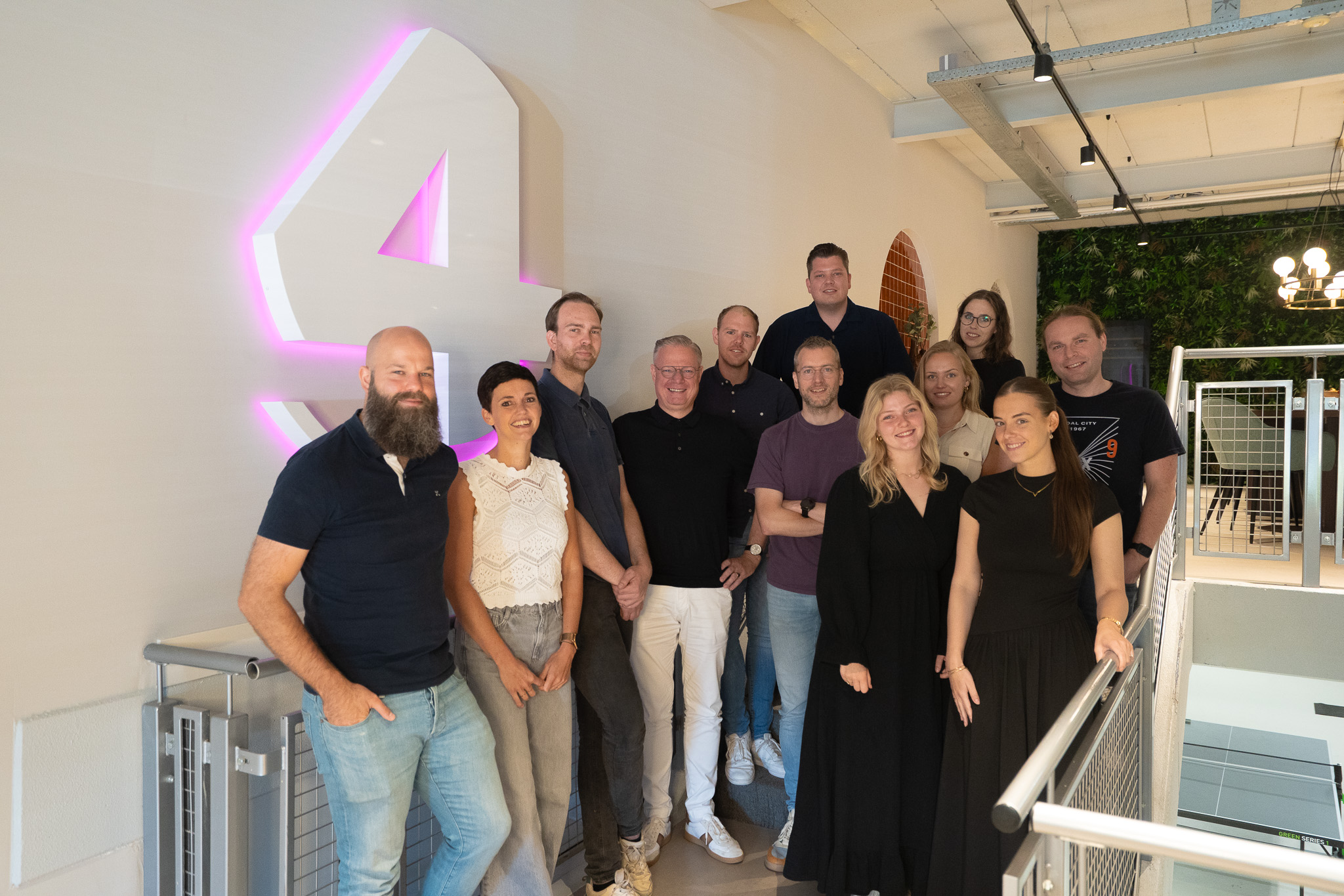 Teamfoto hoofdkantoor