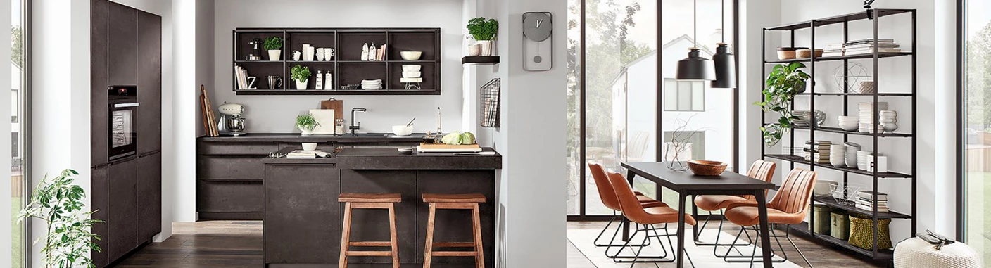 Complete keuken Black Concrete