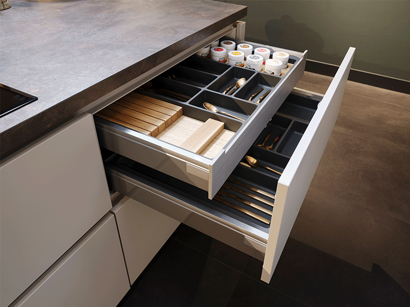 Keukenkasten ordenen